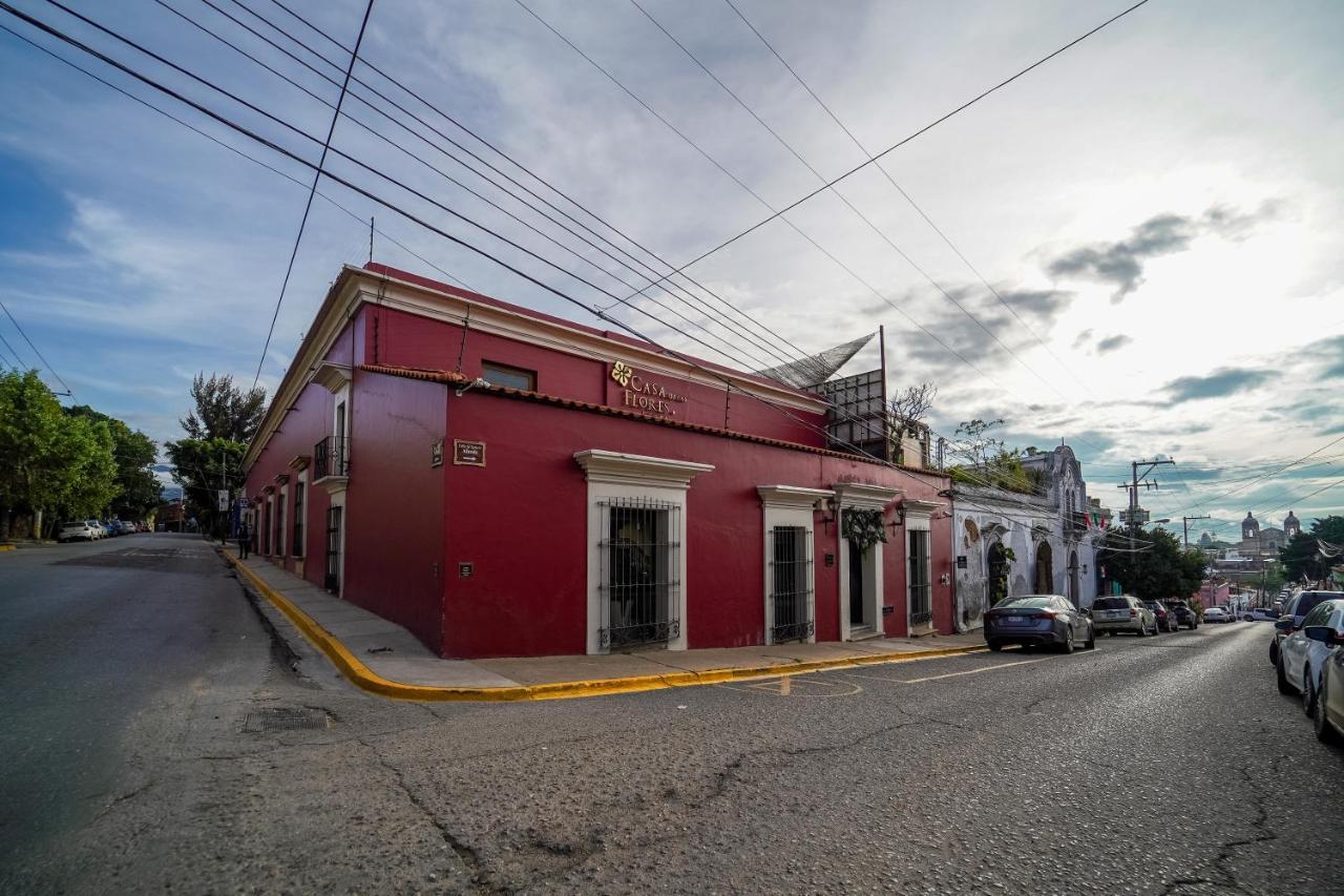 Casa De Las Flores Hotel Oaxaca Bagian luar foto