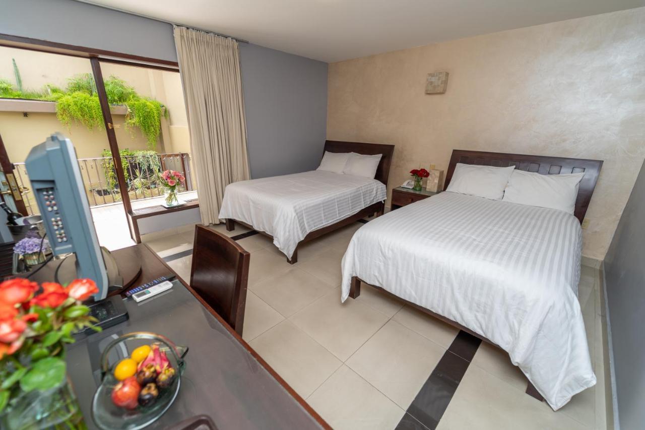 Casa De Las Flores Hotel Oaxaca Bagian luar foto